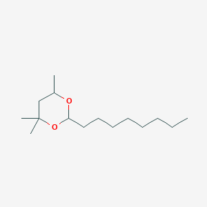 4,4,6-Trimethyl-2-octyl-1,3-dioxane