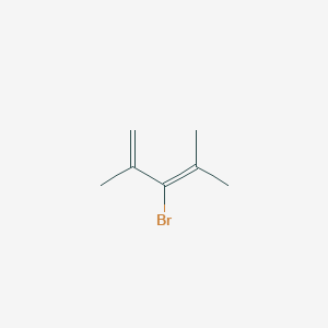 molecular formula C7H11Br B14738969 3-Bromo-2,4-dimethylpenta-1,3-diene CAS No. 4773-87-9