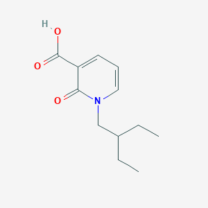 B1473907 1-(2-Ethylbutyl)-2-oxo-1,2-dihydropyridine-3-carboxylic acid CAS No. 1556305-36-2