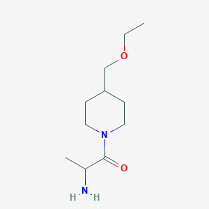2-Amino-1-(4-(ethoxymethyl)piperidin-1-yl)propan-1-one