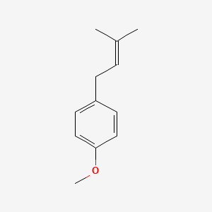 Benzene, 1-methoxy-4-(3-methyl-2-butenyl)-