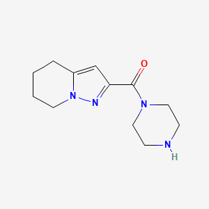 Piperazin-1-yl(4,5,6,7-tetrahydropyrazolo[1,5-a]pyridin-2-yl)methanone