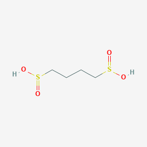 molecular formula C4H10O4S2 B14739301 1,4-Butanedisulfinic acid CAS No. 6340-77-8