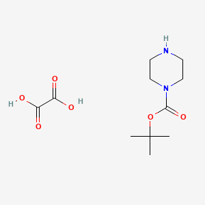 molecular formula C11H20N2O6 B1473934 Oxalato de 1-terc-butilpiperazin-1-carboxilato CAS No. 57260-72-7