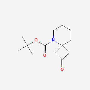 molecular formula C13H21NO3 B1473947 tert-Butyl 2-oxo-5-azaspiro[3.5]nonane-5-carboxylate CAS No. 1788041-51-9