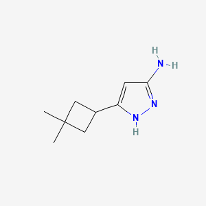 5-(3,3-Dimethylcyclobutyl)-1H-pyrazol-3-amine