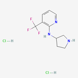 N-(pyrrolidin-3-yl)-3-(trifluoromethyl)pyridin-2-amine dihydrochloride