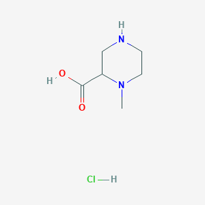 1-Methylpiperazine-2-carboxylic acid hcl