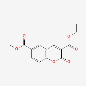 3-Carbethoxy-6-carbomethoxycoumarin