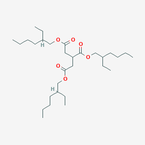 molecular formula C30H56O6 B14740008 Tris(2-ethylhexyl) propane-1,2,3-tricarboxylate CAS No. 5400-99-7