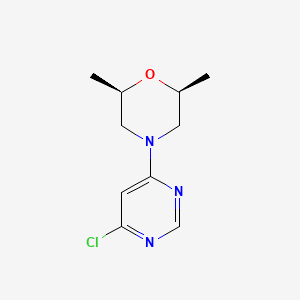 (2S,6R)-4-(6-chloropyrimidin-4-yl)-2,6-dimethylmorpholine