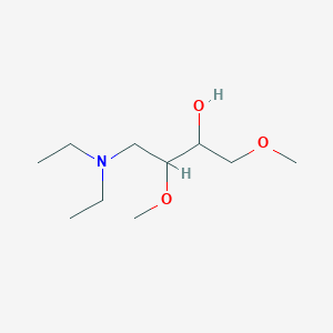 4-(Diethylamino)-1,3-dimethoxybutan-2-ol