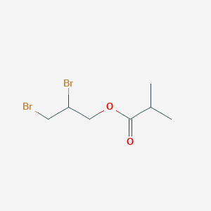 2,3-Dibromopropyl 2-methylpropanoate