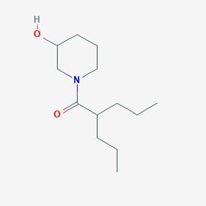 molecular formula C13H25NO2 B1474021 1-(3-Hydroxypiperidin-1-yl)-2-propylpentan-1-one CAS No. 1549743-35-2