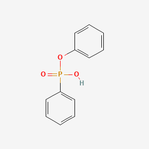 molecular formula C12H11O3P B14740240 Phenoxy(phenyl)phosphinic acid CAS No. 2310-87-4