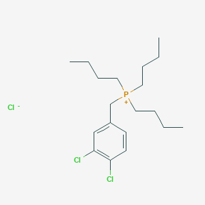 Tributyl[(3,4-dichlorophenyl)methyl]phosphanium chloride