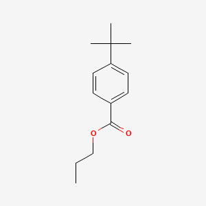 molecular formula C14H20O2 B14740389 Propyl 4-tert-butylbenzoate CAS No. 6282-27-5