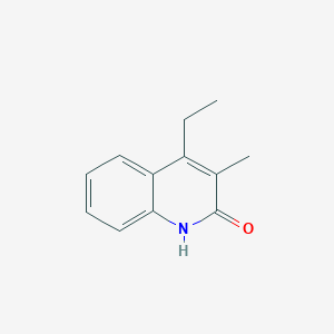 4-ethyl-3-methyl-1H-quinolin-2-one