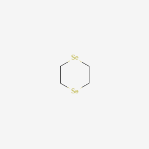 molecular formula C4H8Se2 B14740420 1,4-Diselenane CAS No. 1538-41-6