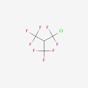 molecular formula C4HClF8 B14740429 Propane, 2-(chlorodifluoromethyl)-1,1,1,3,3,3-hexafluoro- CAS No. 1559-48-4