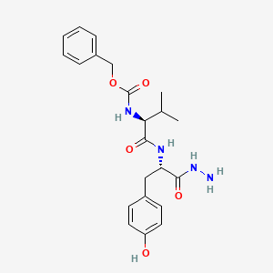 N-(N-((Benzyloxy)carbonyl)-L-valyl)-L-tyrosinohydrazide