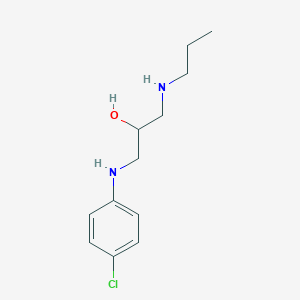 1-[(4-Chlorophenyl)amino]-3-(propylamino)propan-2-ol