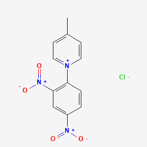 Pyridinium, 1-(2,4-dinitrophenyl)-4-methyl-, chloride