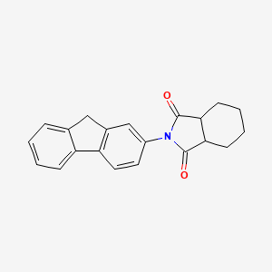 2-(9h-Fluoren-2-yl)hexahydro-1h-isoindole-1,3(2h)-dione