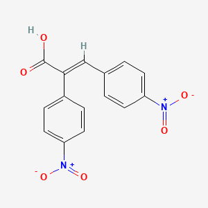 (Z)-4-Nitro-alpha-(p-nitrophenyl)cinnamic acid