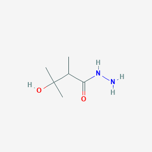 3-Hydroxy-2,3-dimethylbutanehydrazide