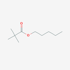 molecular formula C10H20O2 B14740762 Propanoic acid, 2,2-dimethyl-, pentyl ester CAS No. 2313-68-0