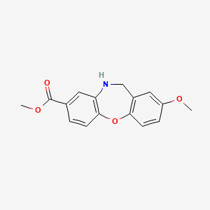 Methyl 2-methoxy-10,11-dihydrodibenzo[b,f][1,4]oxazepine-8-carboxylate