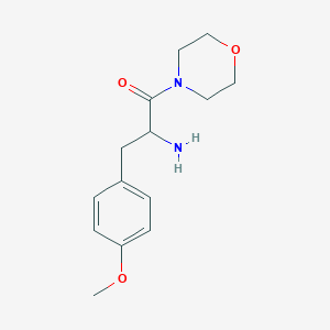 2-Amino-3-(4-methoxyphenyl)-1-(morpholin-4-yl)propan-1-one