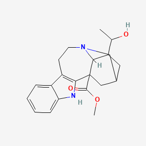 molecular formula C21H26N2O3 B14740851 (-)-20S-Heyneanine CAS No. 4865-78-5