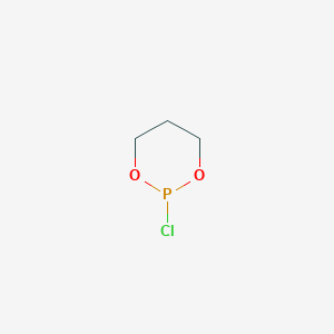 molecular formula C3H6ClO2P B14740889 2-Chloro-1,3,2-dioxaphosphinane CAS No. 6362-89-6