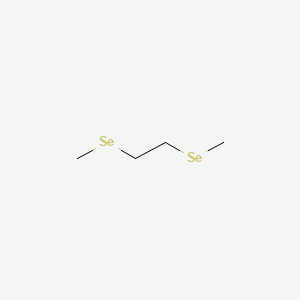 molecular formula C4H10Se2 B14740908 Ethane, 1,2-bis(methylseleno)- CAS No. 6175-44-6