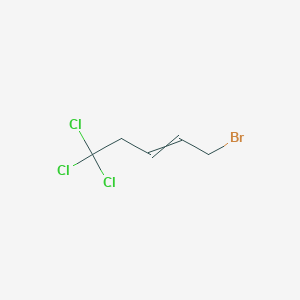 1-Bromo-5,5,5-trichloropent-2-ene