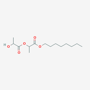 1-(Octyloxy)-1-oxopropan-2-yl 2-hydroxypropanoate