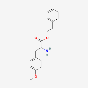 Phenethyl 2-amino-3-(4-methoxyphenyl)propanoate