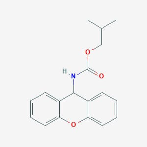 2-Methylpropyl 9h-xanthen-9-ylcarbamate