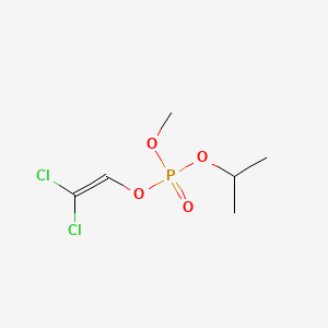 Phosphoric acid, 2,2-dichlorovinyl isopropyl methyl ester