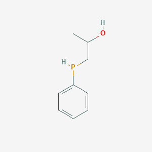 1-(Phenylphosphanyl)propan-2-ol