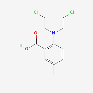 6-Bis(2-chloroethyl)amino-m-toluic acid