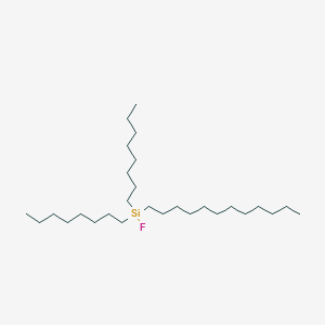 Dodecyl(fluoro)dioctylsilane