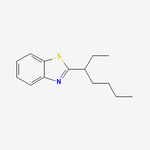 2-(Heptan-3-yl)-1,3-benzothiazole