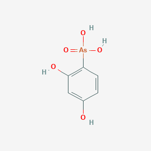 (2,4-Dihydroxyphenyl)arsonic acid