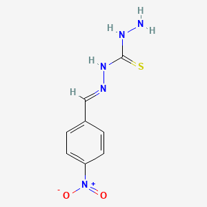 B14741662 1-(P-Nitrobenzylidene)-3-thiocarbohydrazide CAS No. 5351-60-0