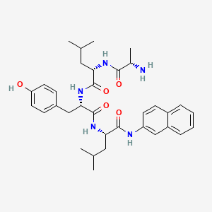molecular formula C34H45N5O5 B1474172 H-Ala-Leu-Tyr-Leu-bNA CAS No. 201985-44-6