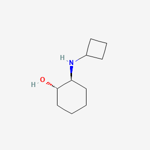 molecular formula C10H19NO B1474197 (1S,2S)-2-(环丁基氨基)环己醇 CAS No. 1932301-25-1