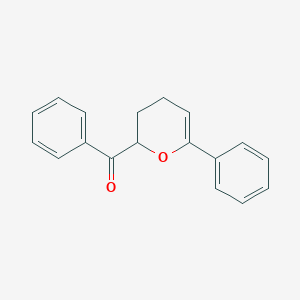 Phenyl(6-phenyl-3,4-dihydro-2h-pyran-2-yl)methanone